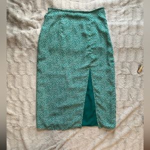 Abercrombie and Fitch Mid Rise Skirt with slit